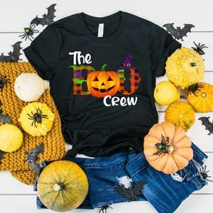 The Boo Crew Shirt, Boo Crew Funny Halloween Couples Pumpkin T-shirt